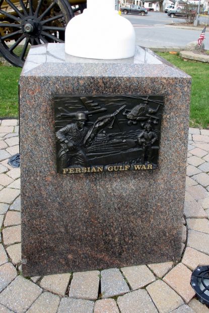 BOLTON VETERANS MEMORIAL FLAGPOLE BASE D