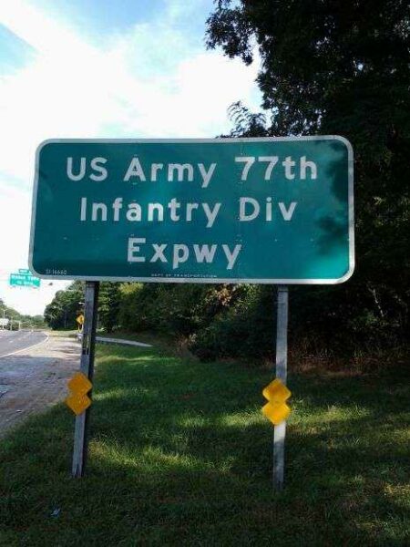 US ARMY 77TH INFANTRY DIV EXPWY