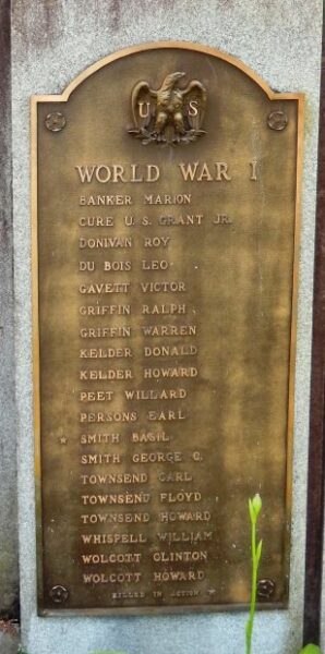 PINE HILL HONOR ROLL WAR MEMORIAL PLAQUE A