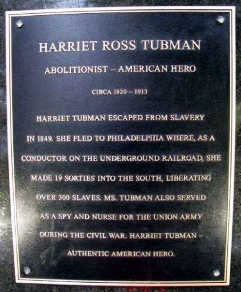 HARRIET ROSS TUBMAN MEMORIAL