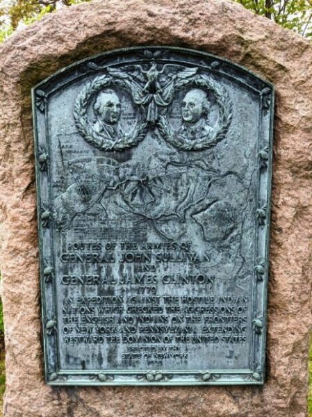 WAVERLY ROUTES OF THE ARMIES OF GENERAL JOHN SULLIVAN AND GENERAL JAMES CLINTON MEMORIAL