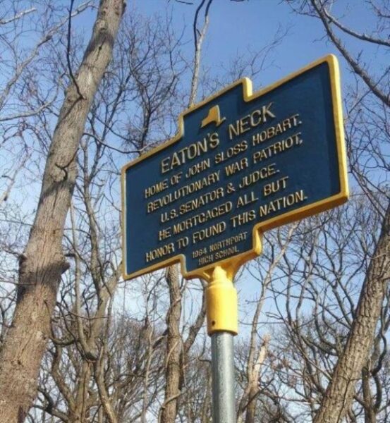 EATON’S NECK REVOLUTIONARY WAR PATRIOTS MEMORIAL MARKER