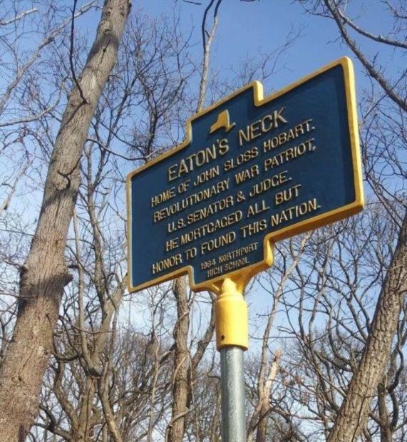 EATON’S NECK REVOLUTIONARY WAR PATRIOTS MEMORIAL MARKER
