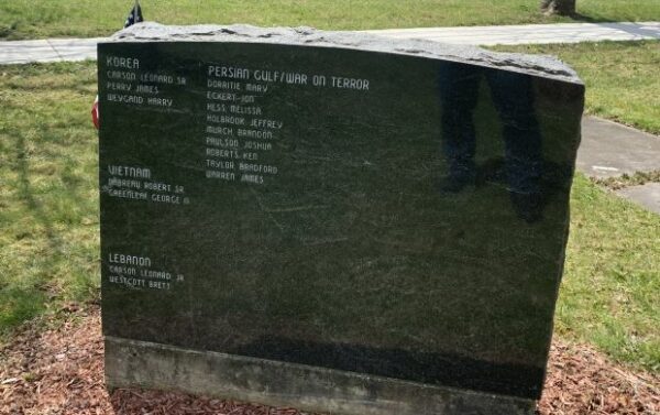 LAURENS ALL AMERICAN WAR DEAD MEMORIAL STONE C