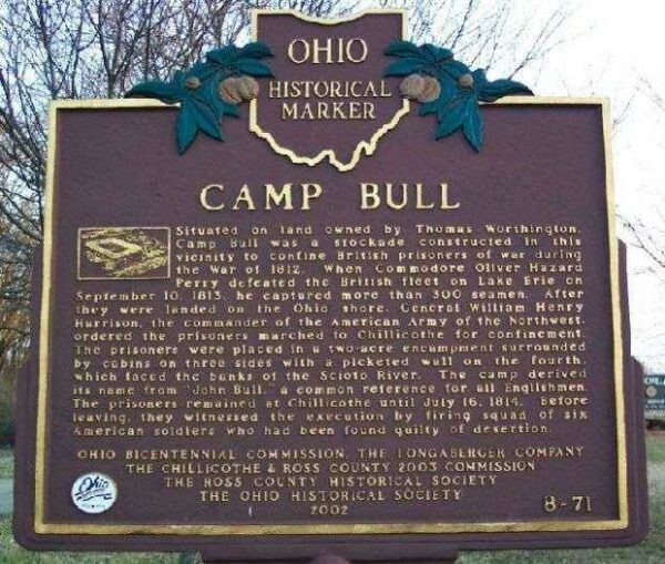 CAMP BULL MEMORIAL MARKER