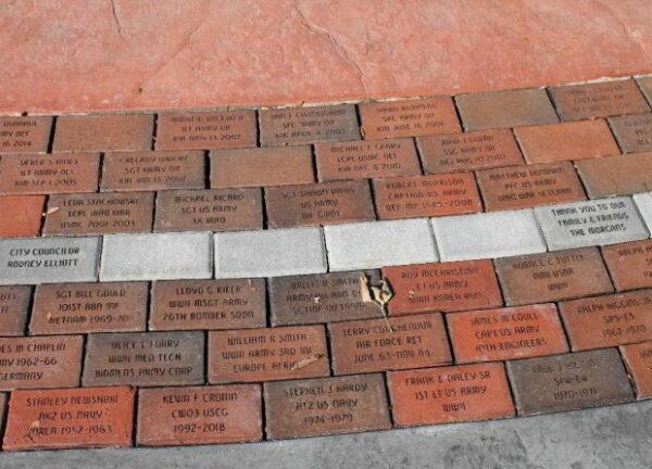 PEPPERELL VETERANS MEMORIAL BRICKS SECTION U