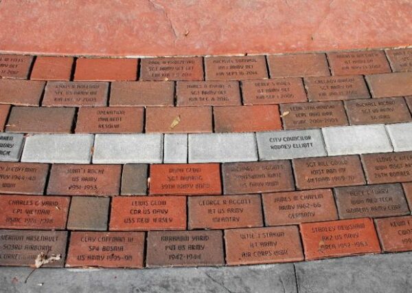 PEPPERELL VETERANS MEMORIAL BRICKS SECTION T