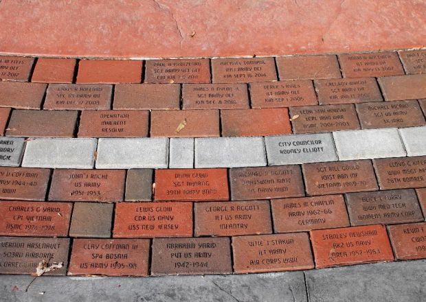 PEPPERELL VETERANS MEMORIAL BRICKS SECTION T