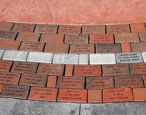 PEPPERELL VETERANS MEMORIAL BRICKS SECTION S
