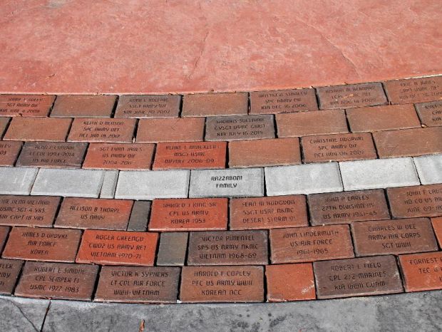 PEPPERELL VETERANS MEMORIAL BRICKS SECTION R