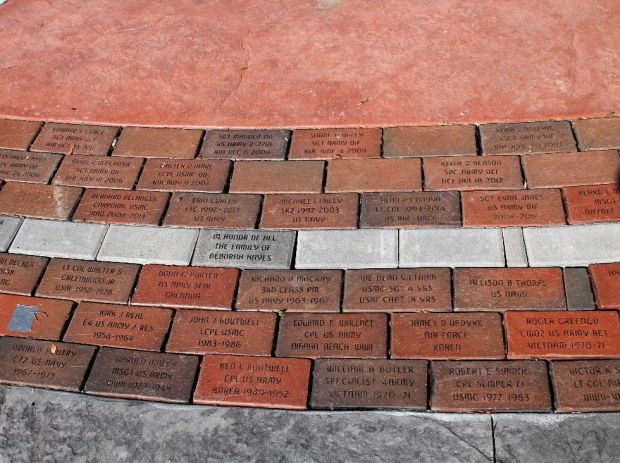 PEPPERELL VETERANS MEMORIAL BRICKS SECTION Q