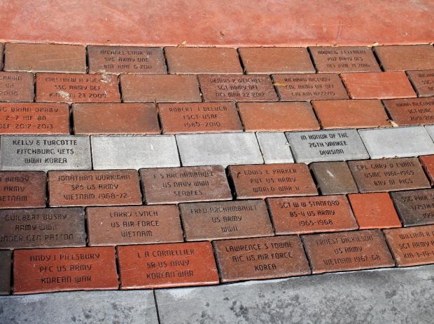 PEPPERELL VETERANS MEMORIAL BRICKS SECTION M
