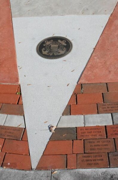 PEPPERELL VETERANS MEMORIAL BRICKS SECTION D
