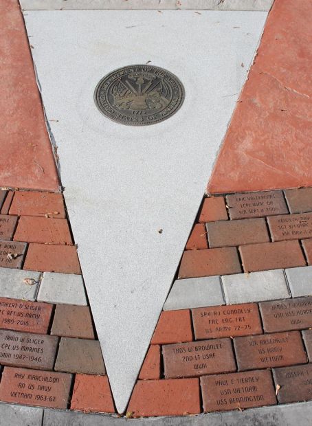 PEPPERELL VETERANS MEMORIAL BRICKS SECTION B