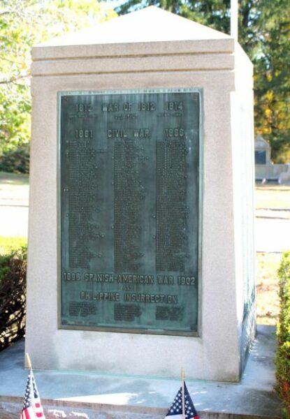 PEPPERELL WAR VETERANS MEMORIAL SIDE A