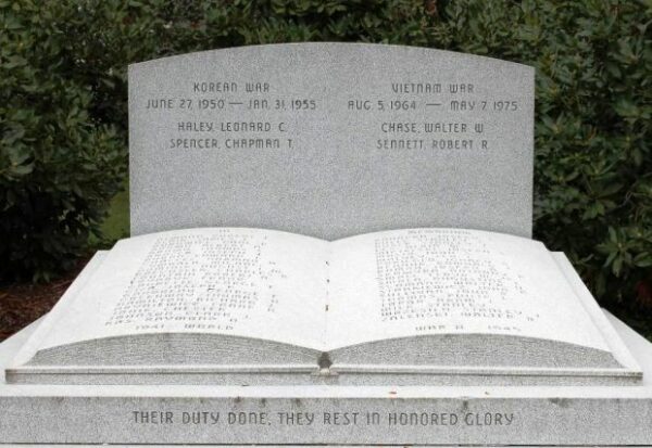 PALMER WAR VETERANS MEMORIAL