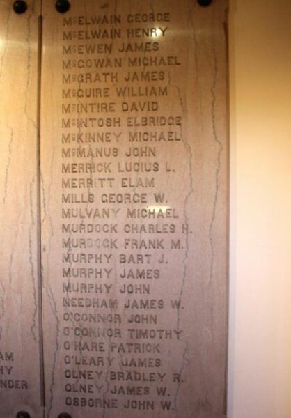 PALMER WAR OF THE REBELLION MEMORIAL STONE J