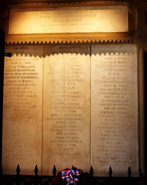 OXFORD MEMORIAL HALL HONOR ROLL A