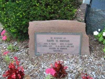 DAVID W. BROOKS MEMORIAL