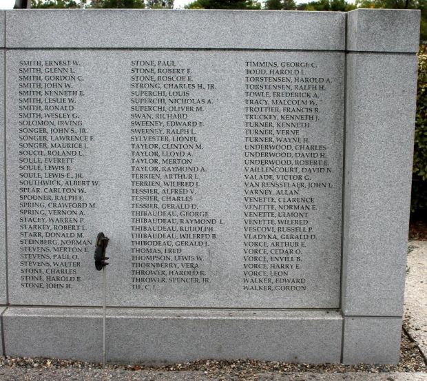 ORANGE WORLD WAR II MEMORIAL STONE I