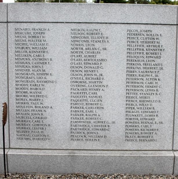 ORANGE WORLD WAR II MEMORIAL STONE G
