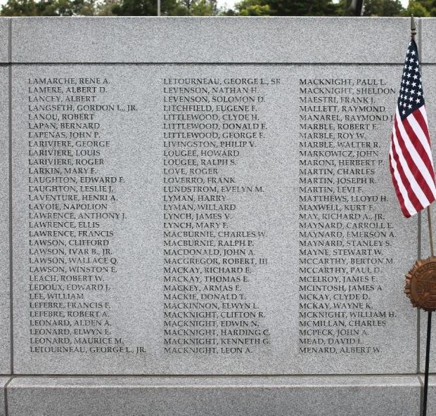 ORANGE WORLD WAR II MEMORIAL STONE F