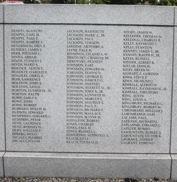 ORANGE WORLD WAR II MEMORIAL STONE E