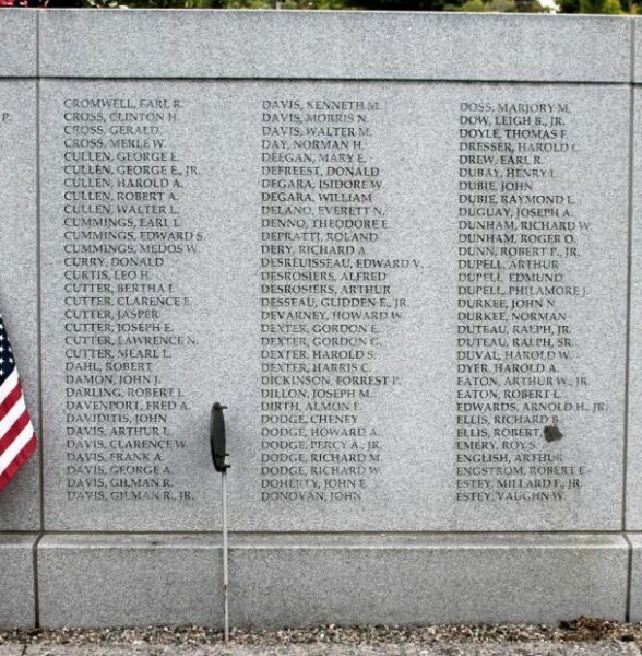 ORANGE WORLD WAR II MEMORIAL STONE C