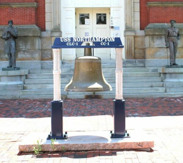 USS NORTHAMPTON WAR MEMORIAL BELL