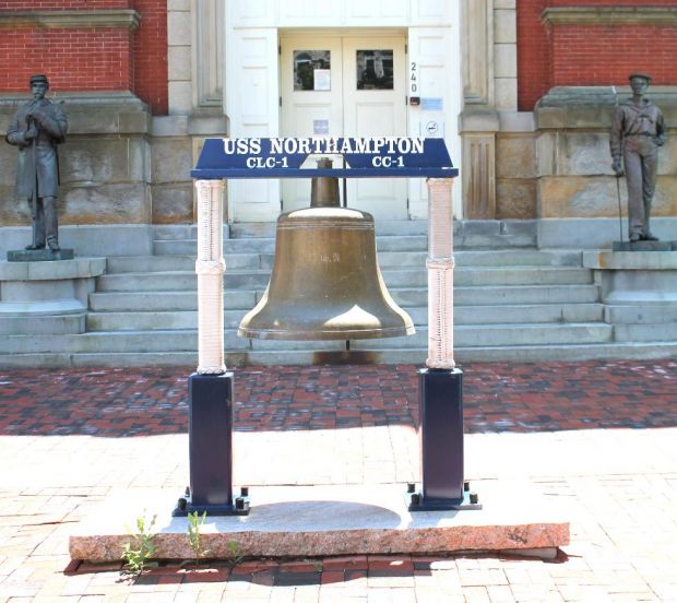 USS NORTHAMPTON WAR MEMORIAL BELL