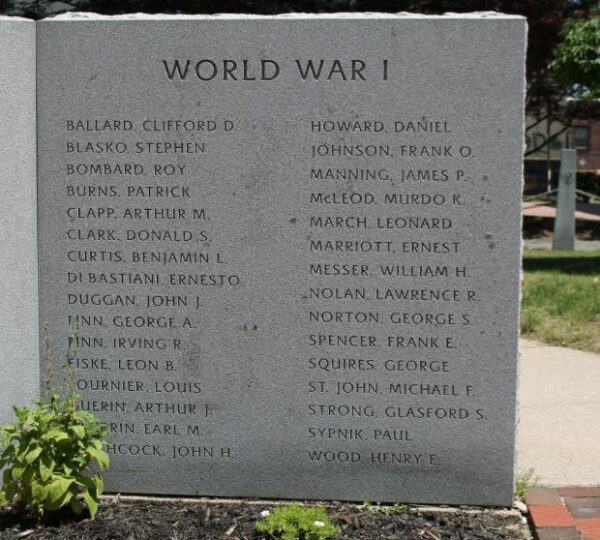 NORTHAMPTON REMEMBERS SIDE A STONE C