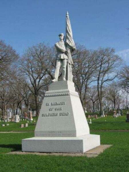 GREENWOOD CEMETERY CIVIL WAR VETERANS MEMORIAL