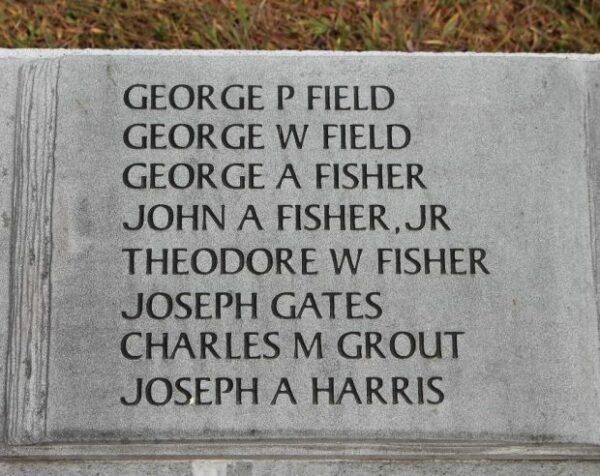 THE WALK OF HEROES CIVIL WAR MEMORIAL PAVER F