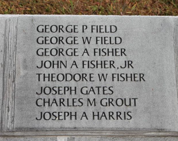 THE WALK OF HEROES CIVIL WAR MEMORIAL PAVER F