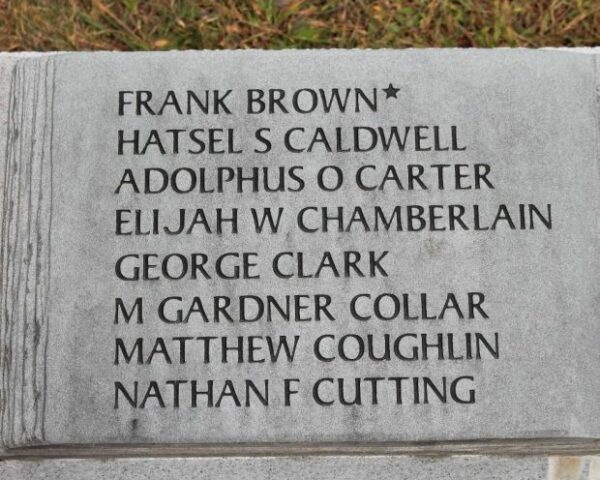 THE WALK OF HEROES CIVIL WAR MEMORIAL PAVER D