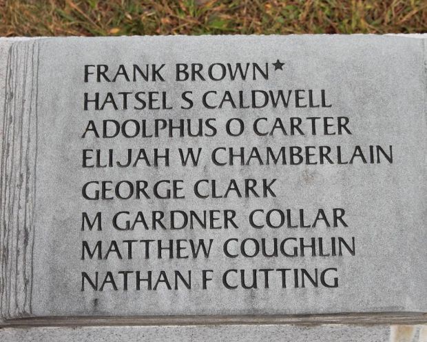 THE WALK OF HEROES CIVIL WAR MEMORIAL PAVER D