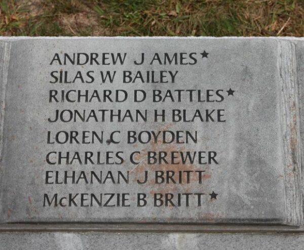 THE WALK OF HEROES CIVIL WAR MEMORIAL PAVER C