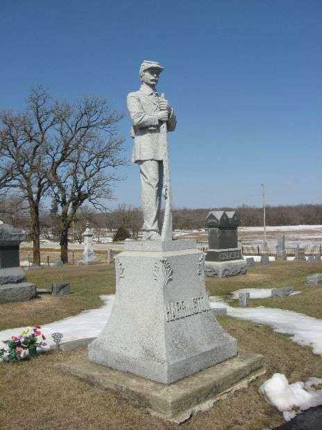 PRIVATE ISAIAH HARRINGTON WAR MEMORIAL