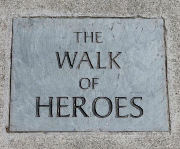 THE WALK OF HEROES CIVIL WAR MEMORIAL PAVER A