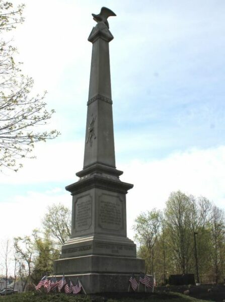 THE SOLDIERS MONUMENT OF NORTHBOROUGH
