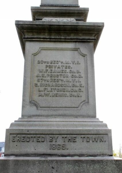 THE SOLDIERS MONUMENT OF NORTHBOROUGH SIDE C