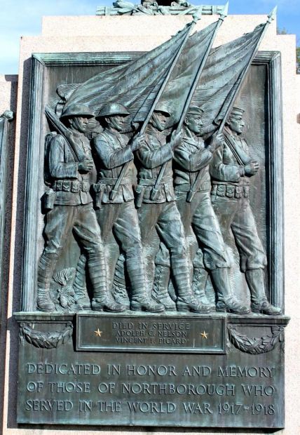 NORTHBOROUGH WORLD WAR MEMORIAL PLAQUE A