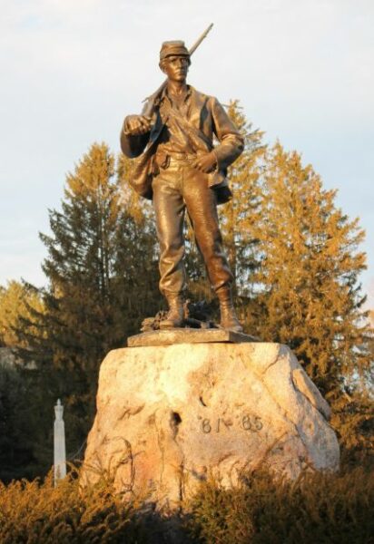 “THE VOLUNTEER” CIVIL WAR MEMORIAL