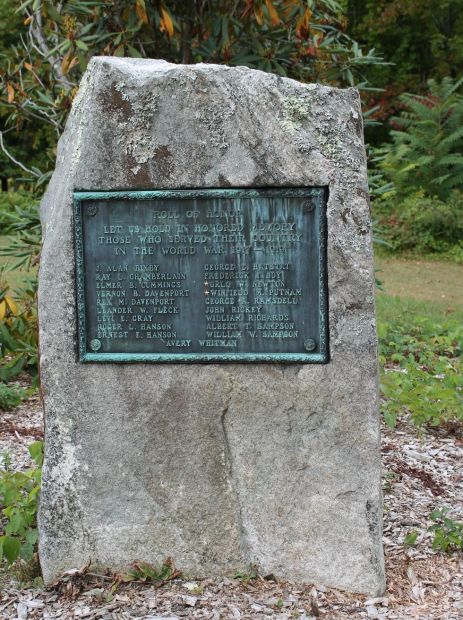 NEW SALEM WORLD WAR MEMORIAL