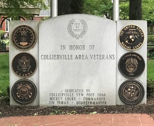 COLLIERVILLE AREA VETERANS MEMORIAL