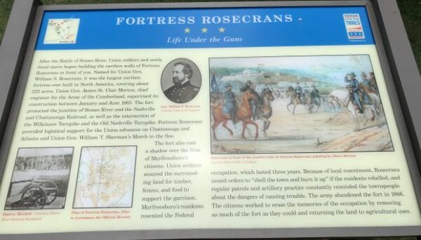 FORTRESS ROSECRANS WAR MEMORIAL PANEL