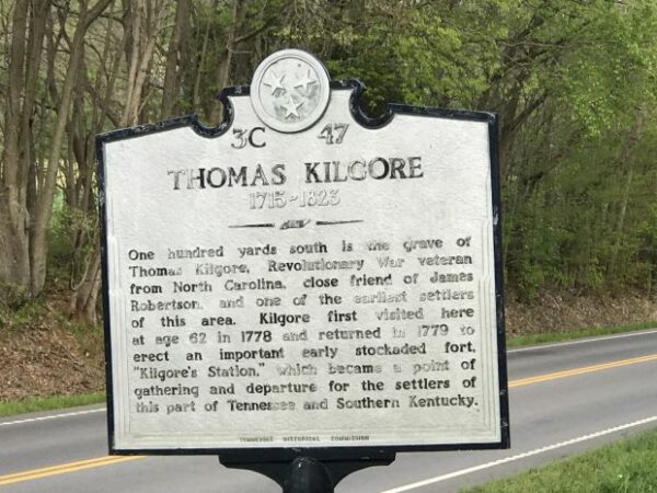 THOMAS KILGORE REVOLUTIONARY WAR MEMORIAL MARKER