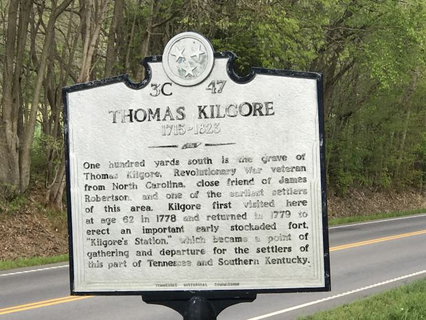 THOMAS KILGORE REVOLUTIONARY WAR MEMORIAL MARKER
