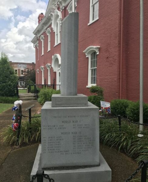 MOORE COUNTY WAR VETERANS MEMORIAL SIDE B