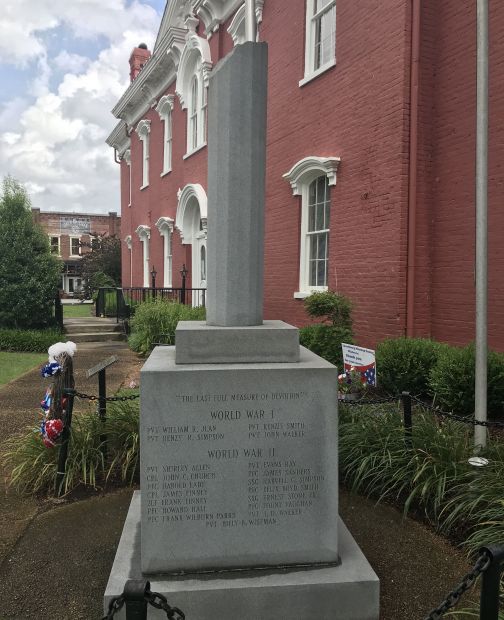 MOORE COUNTY WAR VETERANS MEMORIAL SIDE B